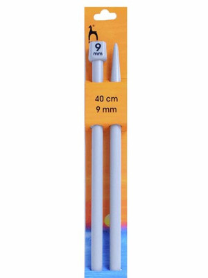 Pony Single Pointed Knitting Needles 16in (40cm)										 - US 13 (9.0mm)
