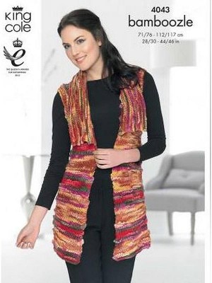 King Cole 4043 Jacket & Waistcoat										