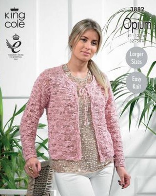 King Cole 3882 Ladies Cardigans										