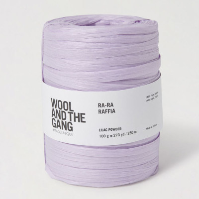 Wool and the Gang Ra-Ra Raffia										 - 185 Lilac Powder