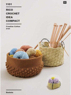 Rico CIC 1101 Baskets in Creative Cotton Aran										