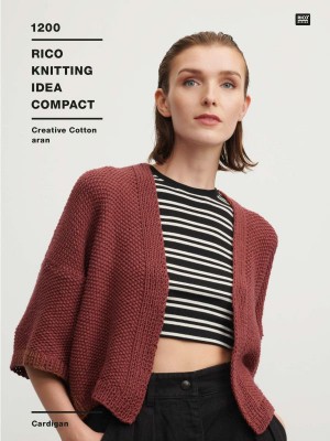 Rico Creative Cotton Aran 1200 Cardigan										