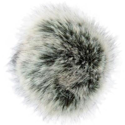 Rico Fake Fur Pompon										 - Black Natural