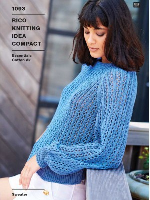 Rico KIC 1093 Sweater in Essentials Cotton DK										