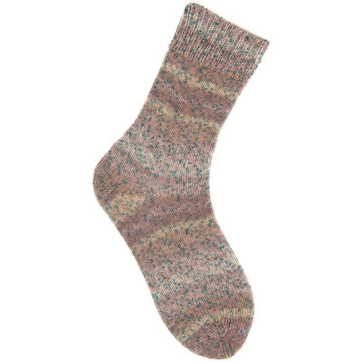 Rico Socks Sprinkly Stripey										 - 002 Rose