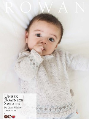 Rowan Baby Boatneck Sweater										