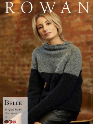 Rowan Belle Sweater in Brushed Fleece										