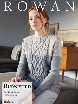 Rowan Burnished Sweater in Softyak DK										