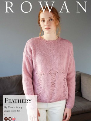 Rowan Feathery Sweater in Alpaca Classic										