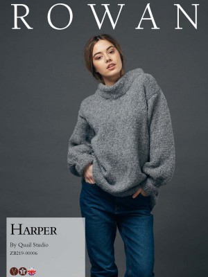 Rowan Harper Sweater in Brushed Fleece										