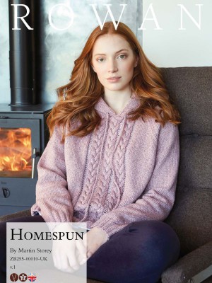 Rowan Homespun Sweater in Softyak DK										