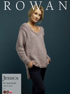 Rowan Jessica Sweater in Big Wool										