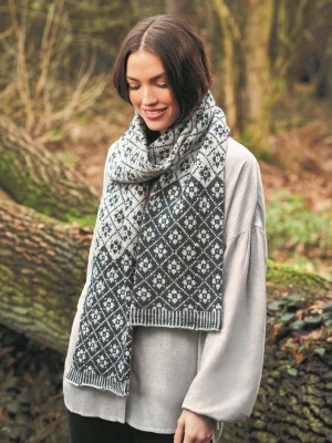 Rowan Lattice Scarf										