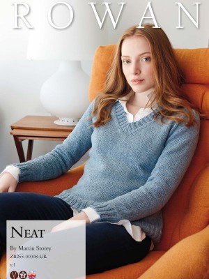 Rowan Neat Sweater in Cotton Cashmere										