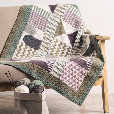 Rowan Rhythmic Knit Along Melody Blanket Yarn Bundle										 - Colorwork Blanket