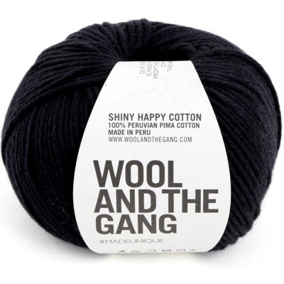 Wool and the Gang Shiny Happy Cotton										 - Cinder Black