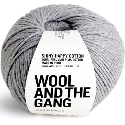 Wool and the Gang Shiny Happy Cotton										 - Jog Gray