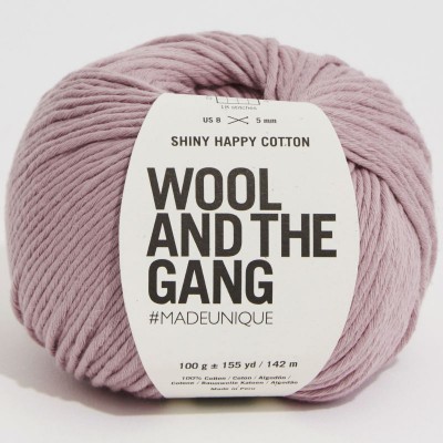 Wool and the Gang Shiny Happy Cotton										 - Mellow Mauve