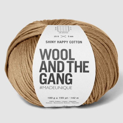 Wool and the Gang Shiny Happy Cotton										 - 344 Sand