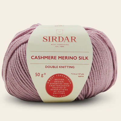 Sirdar Cashmere Merino Silk DK										 - 410 Lilac Blossom