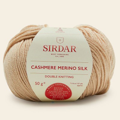 Sirdar Cashmere Merino Silk DK										 - 422 Sandstone