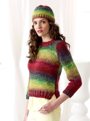 Noro Art of Colour Strawberry Fields Sweater										