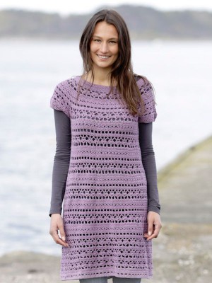 DROPS Toulouse Crochet Dress										