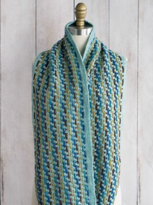 Manos Trolley Tracks Infinity Scarf										
