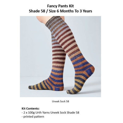 Urth Yarns Fancy Pants Kit										 - Shade 58 - 6 Months To 3 Years