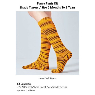 Urth Yarns Fancy Pants Kit										 - Shade Tigress - 6 Months To 3 Years