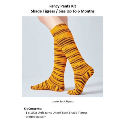 Urth Yarns Fancy Pants Kit										 - Shade Tigress - Up To 6 Months