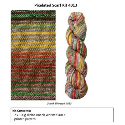Urth Yarns Pixelated Scarf Kit										 - 4013