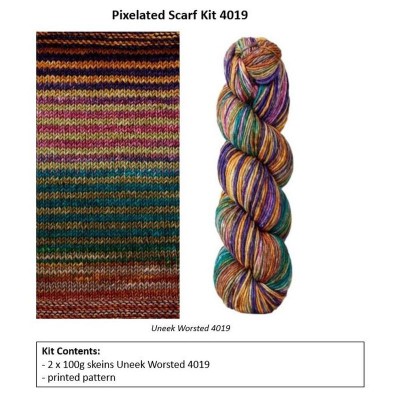 Urth Yarns Pixelated Scarf Kit										 - 4019