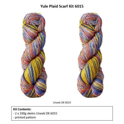 Urth Yarns Yule Plaid Scarf										 - 6015