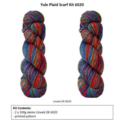 Urth Yarns Yule Plaid Scarf										 - 6020
