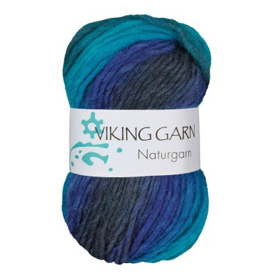 Viking Garn Snorre Naturgarn										 - 627 Multi Marine