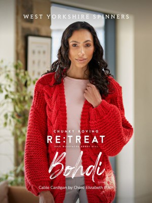 West Yorkshire Spinners Bohdi Cable Cardigans in Re:Treat Chunky										