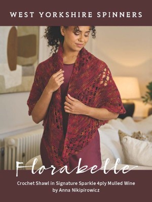 West Yorkshire Spinners Florabelle Crochet Sparkle Shawl										