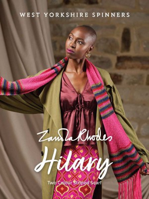 West Yorkshire Spinners Hilary Scarf by Zandra Rhodes										