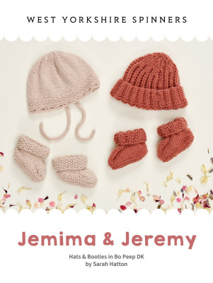 West Yorkshire Spinners Jemima and Jeremy Hats and Booties										