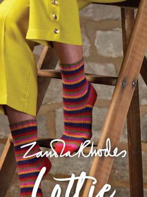 West Yorkshire Spinners Lottie Ankle Socks by Zandra Rhodes										