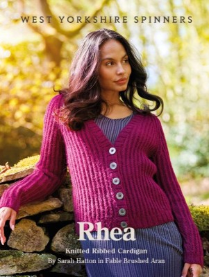 West Yorkshire Spinners Rhea Ribbed Cardigan										