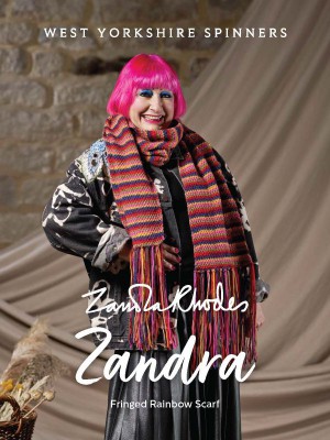 West Yorkshire Spinners Zandra Scarf by Zandra Rhodes										