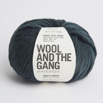 Wool and the Gang Crazy Sexy Wool										 - Forest Green