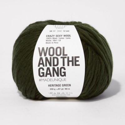 Wool and the Gang Crazy Sexy Wool										 - Heritage Green