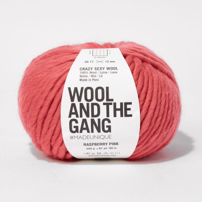 Wool and the Gang Crazy Sexy Wool										 - Raspberry Pink