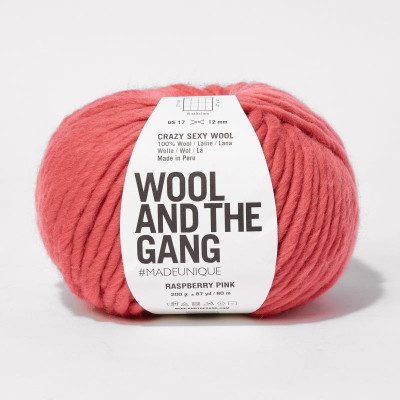 Wool and the Gang Crazy Sexy Wool										 - Raspberry Pink
