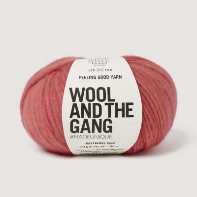 Wool and the Gang Feeling Good Yarn										 - Raspberry Pink