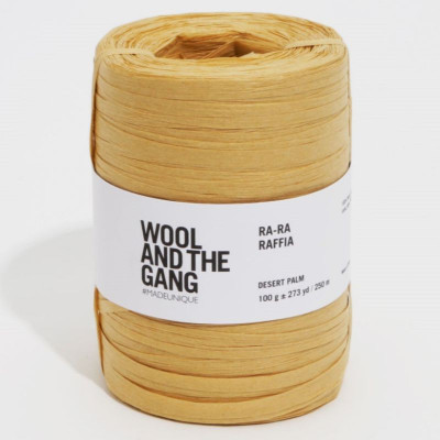 Wool and the Gang Ra-Ra Raffia										 - 180 Desert Palm