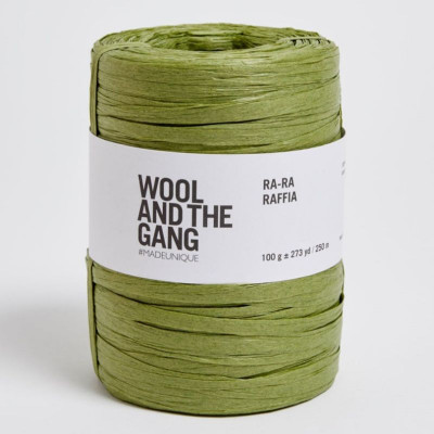 Wool and the Gang Ra-Ra Raffia										 - 259 Grass Green